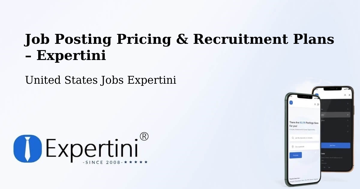 Job Posting Pricing & Recruitment Plans – Cedar - Cedar, United States Jobs Expertini