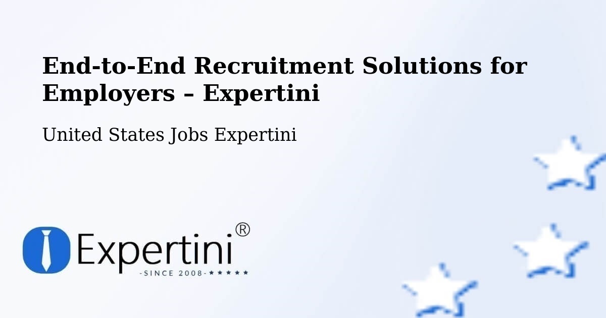 Recruitment Solutions for Employers – Cedar - Cedar, United States Jobs Expertini