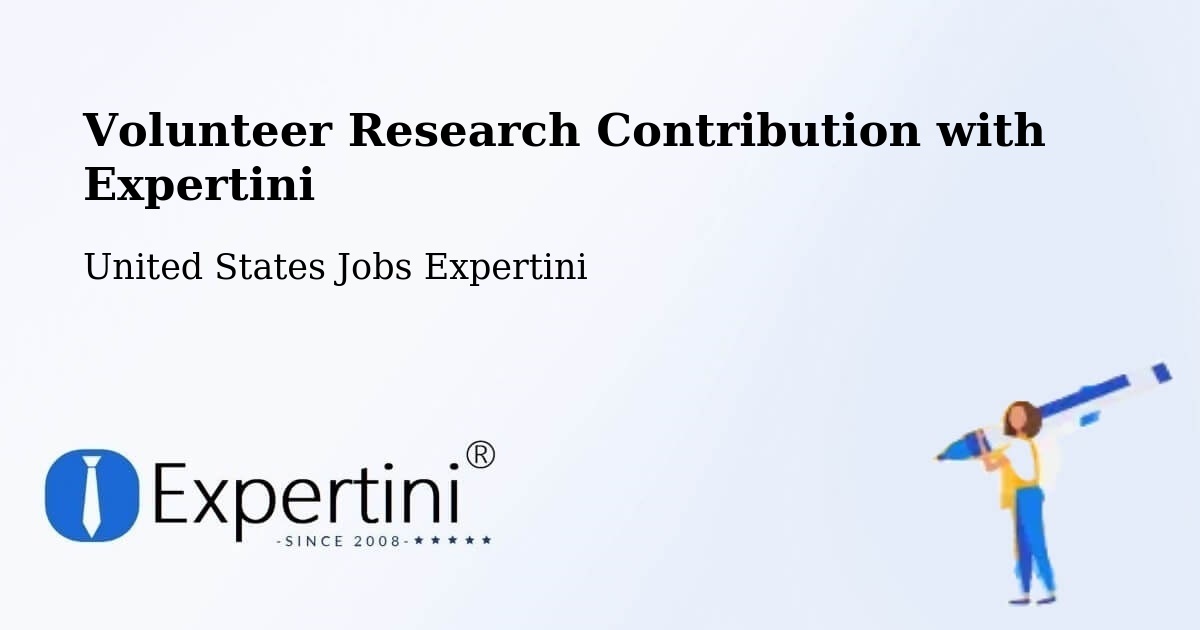 Volunteer Research Contribution Program – Cedar - United States Jobs Expertini